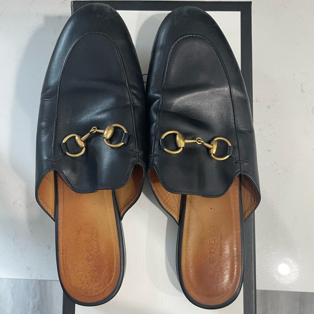 Gucci Princetown Leather Slipper Loafers (willing to negotiate price)